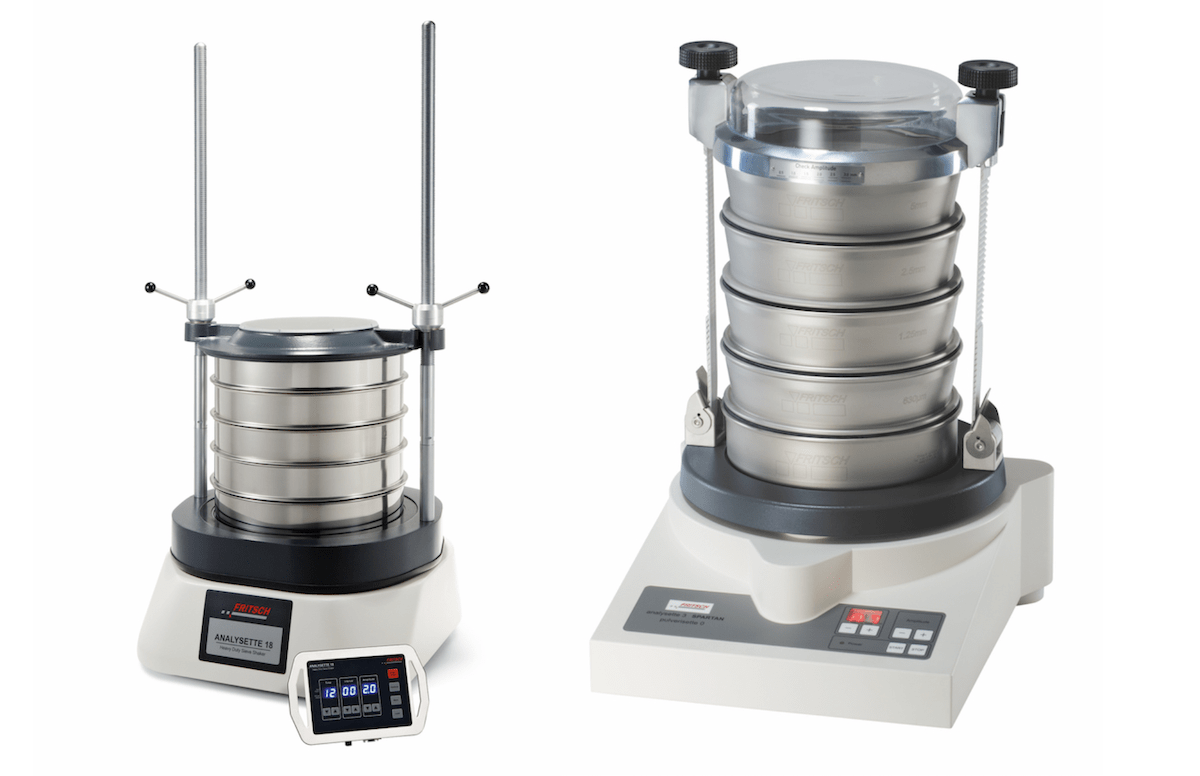 FRITSCH Sieve Shakers Everything you need for sieving!